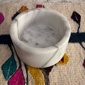 Crate and barrel French marble wine coaster, NWT